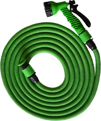 Produktbild von 4iQ Stretch Schlauch Gartenschlauch 15m Latex