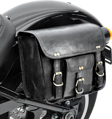 Zdjęcie produktu dla Motocyklowa torba pod siodło SV2 # Vintage torba 6 l czarna