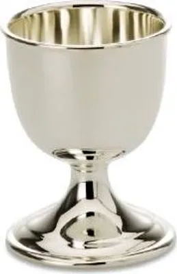 Produktbild von Eierbecher, Metall versilbert, Ø 4,5 cm, H 6,2 cm
