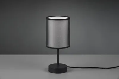 Produktbild von Trio Burton Tischleuchte E14  ⌀12,5cm Schwarz Matt