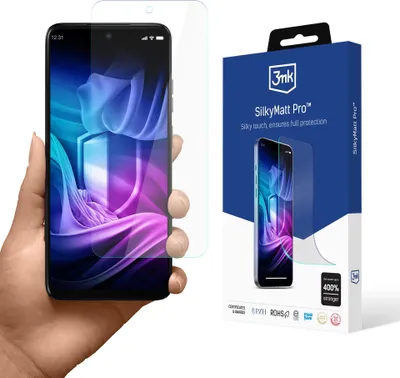 Produktbild von 3mk Display Schutzfolie  Self-Heal Silky Matt Pro für Motorola Moto E15  Self-Heal