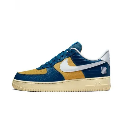 Produktbild von Nike Air Force 1 Low Undefeated 5 Blue Yellow Croc, EU 36