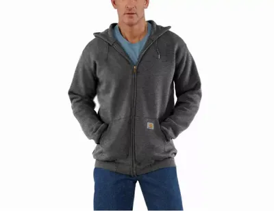 Image de Sweatshirt CARHARTT Zip Hooded Gris foncé T.L - K122-026-L