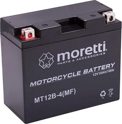 Zdjęcie produktu dla Akumulator Agm (Gel) Mt12B 12V 10Ah Moretti