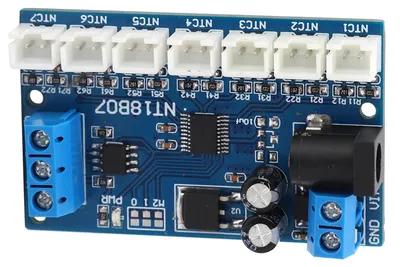 Productafbeelding van Modul NT18B07: 7-kanaals RS485-kaart voor temperatuursensor, datalogger, PLC, 6-24V