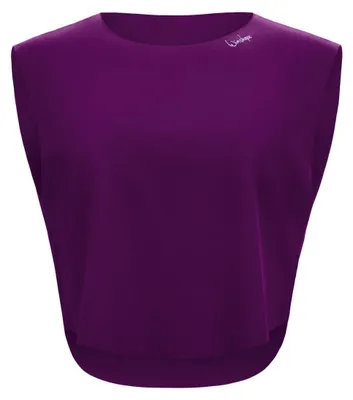 Image de T-shirt court léger et doux, modèle AET115LS, style ultra-doux, idéal pour le sport, les loisirs et le yoga