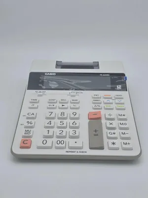 Produktbild von Casio FR-2650RC – Schreibrechner mit Druckfunktion, Weiß