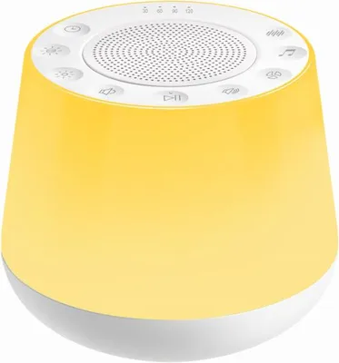 Produktbild von Farbiges Atemlicht mit weißem Rauschen, Schlafmonitor, Multifunktions-Stimmungslicht mit Bluetooth-Lautsprecher, Nachtlicht zum Einschlafen von Babys