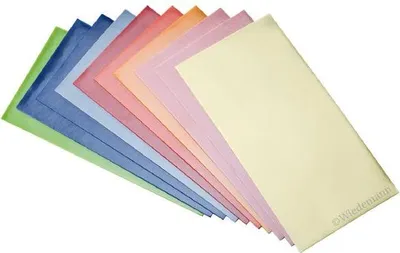 Produktbild von Verzierwachsplatten "Perlmutt" 10 Stück sortiert, Größe 20 x 10 cm, zum Verzieren von Kerzen