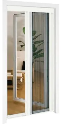 Produktbild von Insektenschutz home protect Alu-Plissee-Tür home protect weiss 120x240 cm