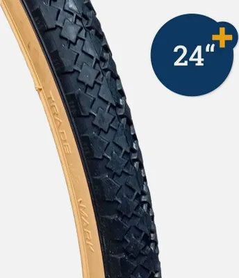 Produktbild von Filmer 45.304 Fahrraddecke Premium 24 x 1,75 Retro Fahrrad Reifen für 24" Rad