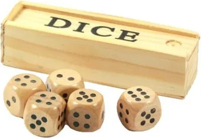 Immagine prodotto di Cubo di legno Philos 15 mm