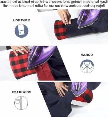 Praktisches Tailors Ham Set zum Nähen - Ideal zum Bügeln von Körpernähten, Kurven und Ärmeln