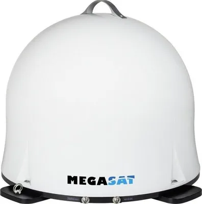 Zdjęcie produktu dla Megasat Campingman Portable 3, 10,7 - 12,75 GHz, 31 dBi, Paraboliczny, Polaryzacja pozioma / pionowa, 0 - 90°, Biały