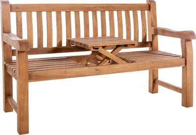 Obrázok produktu pre CLP Teakbank Orlando, teakové drevo, rozmer 150 cm