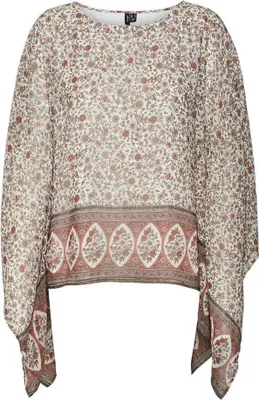 Produktbild von Vero Moda Boho Langarmbluse Beige L Damen Beige L