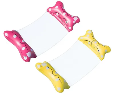 Obrázek produktu pro 2x Nafukovací plovoucí síť na vodu s puntíky, rozměry 140x70 cm