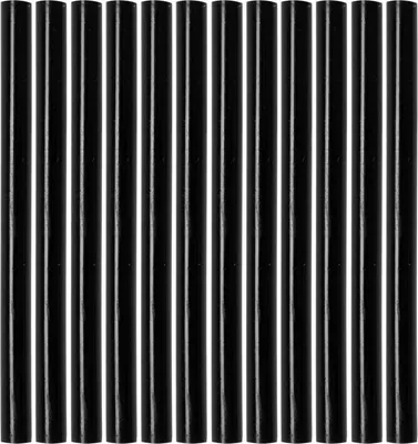 Produktbild von Heißschmelzkleber 7,2 x 100 mm, 12 Stück, schwarz, YT-82441, YATO