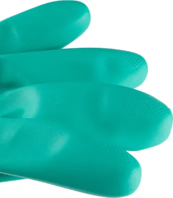 Produktbild von Chemikalienbeständige Schutzhandschuhe aus Nitril, Größe 10
