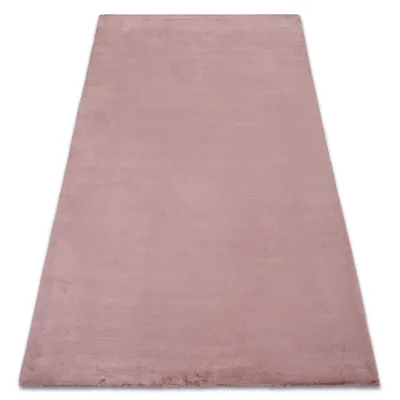 Zdjęcie produktu dla Dywan BUNNY róż IMITACJA FUTRA KRÓLIKA różowy 80x150 cm