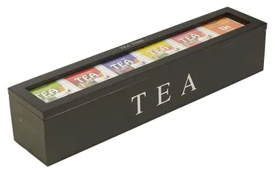 Produktbild von Omgoods – Holzkästchen zur Organisation von Teebeuteln