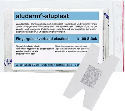 Obrázok produktu pre aluderm aluplast elastická bandáž na kĺby prstov (100 ks)