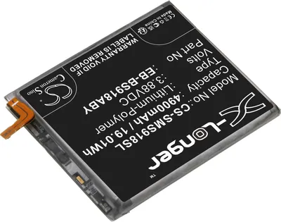 Produktbild von TECHTEK Akku Kompatibel mit [Samsung] Galaxy S23 Ultra, Galaxy S23 Ultra 5G, SC-52D, SGH-N795, SM-S9180, SM-S918A, SM-S918B, SM-S918B/DS, SM-S918D, S
