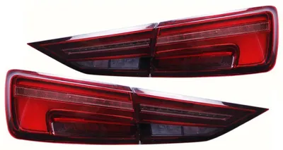 Produktbild von Rücklicht-Einheit, LED-Design, robuste Bauweise, kompatibel mit Audi A3 Rücklichtern 2013-2016, komplettes Set, Für 13-16 Halogen