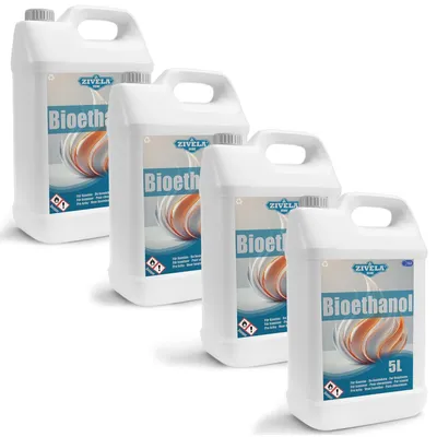 Productafbeelding van -ethanol 96,6%, 20 liter, geschikt voor open haarden, geurloos