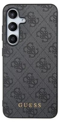 Produktbild von Guess GUHCS24SG4GFGR S24 S921 schwarz hardcase 4G Metal Gold Logo Schutzhülle
