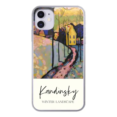 Produktbild von MuchoWow® Handyhülle Schutzhülle Hülle für iPhone 11 Winterlandschaft - Wassily Kandinsky Silikon Softcase Handy Hülle - Handytasche