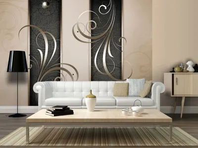 Produktbild von Vlies Fototapete 350x256 cm Tapeten Wandtapete XXL Abstrakt Ornament a-A-0087-a-b