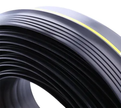 Produktbild von Dichtungsstreifen, PVC-Material, staubdicht und wasserdicht, schwarz