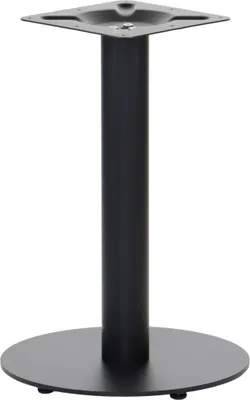 Productafbeelding van Metalen tafelonderstel SH-5001-4/L/B, voor kantoor, hotel, restaurant, diameter 40 cm, hoogte 57 cm, zwart