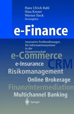 Obrázek produktu pro ISBN e-Finance, Angličtina, Pevná vazba, 340 str.