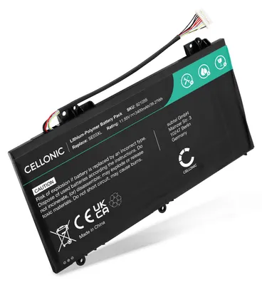 Image de CELLONIC 1x Batterie pour Ordinateur portable Compatible avec HP Pavilion 14-AL, Pavilion 14-A, 14-AL, SE03XL - (3400mAh, 11.55V)