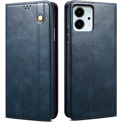 Obrázek produktu pro Pouzdro pro Honor 80 SE, kožené flip pouzdro peněženka s funkcí stojánku modré