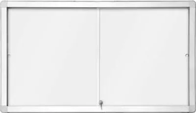 Obrázek produktu pro Horizontální magnetická vitrína s posuvnými dveřmi 141 x 101 cm (18xA4)