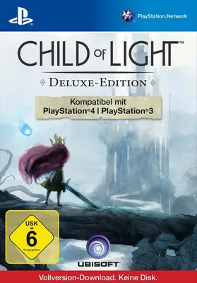 Produktbild von Child of Light - Deluxe Edition (Code) (PS4+PS3)