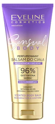 Zdjęcie produktu dla Eveline Cosmetics Sensual Body – balsam do ciała, nawilżenie, ukojenie – Karton 24 szt.
