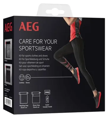 Obrázek produktu pro AEG A3WKSPORT1, Prací taška, Jakékoliv značky, Polyester, 2 kusů, 350 mm, 450 mm