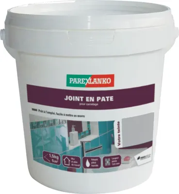 Obrázok produktu pre Škárovacia hmota Parexlanko, 1,5 kg, sivá