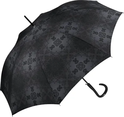 Produktbild von Stockschirm Damenregenschirm Automatik Pierre Cardin Elegant Chic Grau