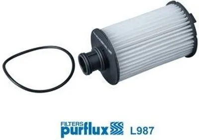 Produktbild von Ölfilter PURFLUX L987 Filtereinsatz für LAND ROVER Range Rover Sport (L320) für JAGUAR XF (J05, CC9)