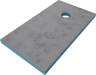 Image de Rehausse pour bac receveur de douche à carreler 90x160 cm recoupable sur mesure