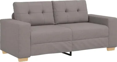 Zdjęcie produktu dla Sofa dwuosobowa, taupe, 180x77x82 cm, tkanina