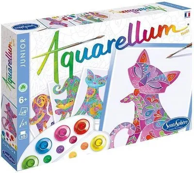 Produktbild von Sentosphere - Aquarellum Junior Katzen