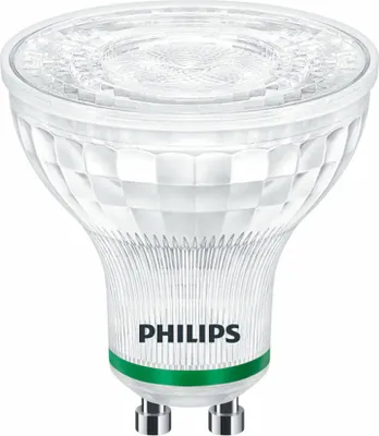 A studio shot of a Philips LED light bulb.