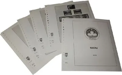 Produktbild von Lindner-T Vordruckblätter T161/96 Macau - Jahrgang 1996 bis 1999