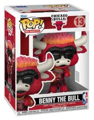 Immagine prodotto di Funko NBA, figurina di Nebby il toro, per bambini, taglia unica